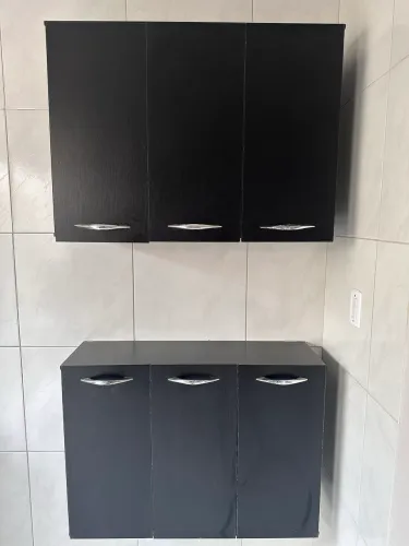 Armário Balcão Aéreo Casa Cozinha 3 Portas