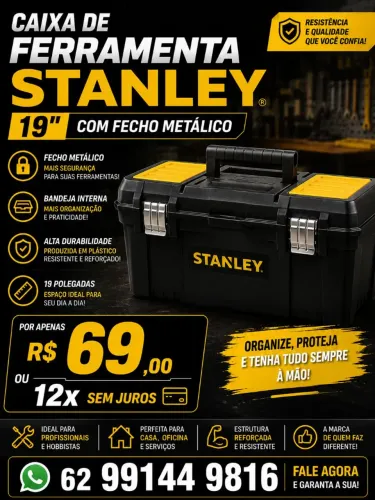 PROMOÇÃO CAIXA DE FERRAMENTAS