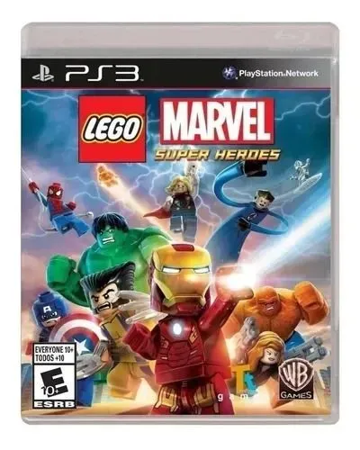 Jogo de ps3 lego Marvel Super Heroes