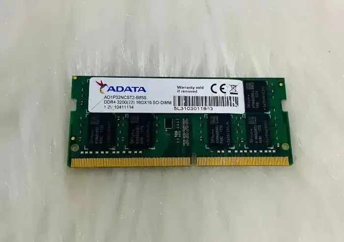 Memória ddr4 16Gb note