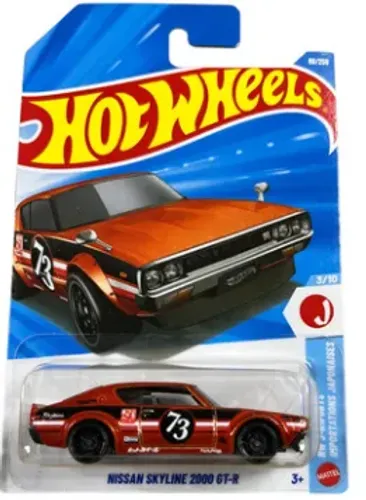Carrinho Hot Whells Nissan Skyline 2000 GT-R