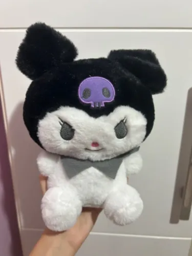 Pelúcia kuromi hello kitty