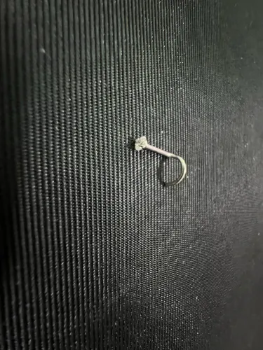 Piercing de nariz prata 925