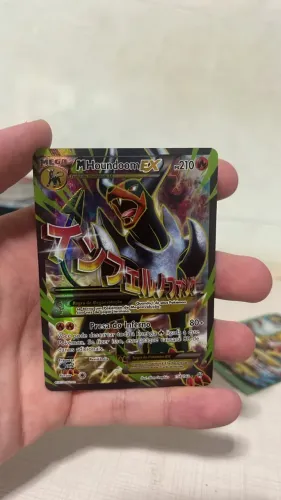 CARTA RARA POKEMON M Houndoom-EX (154/162) SP NM