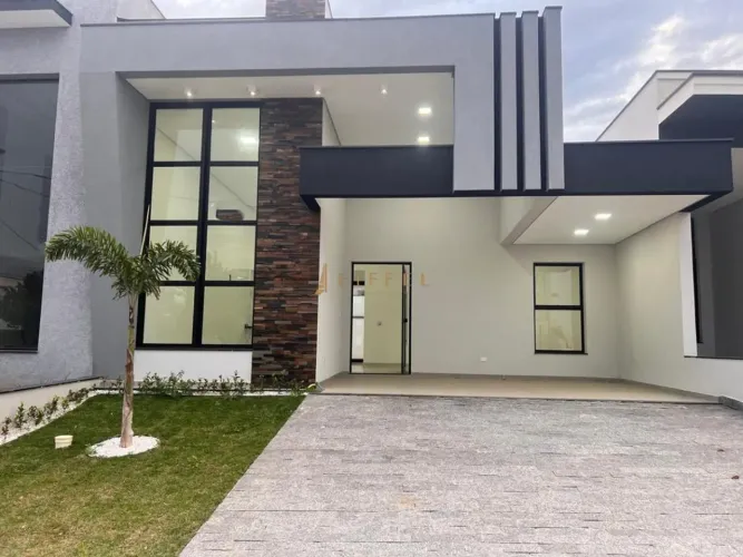 Casa à venda em Sorocaba, Condomínio Terras de São Francisco, com 3 quartos, com 123 m²