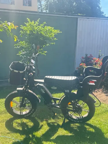 Bicicleta elétrica 2 baterias 