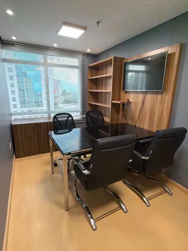 Sala Mobiliada 32,48m² - The Place Business Center (Adrianópolis)