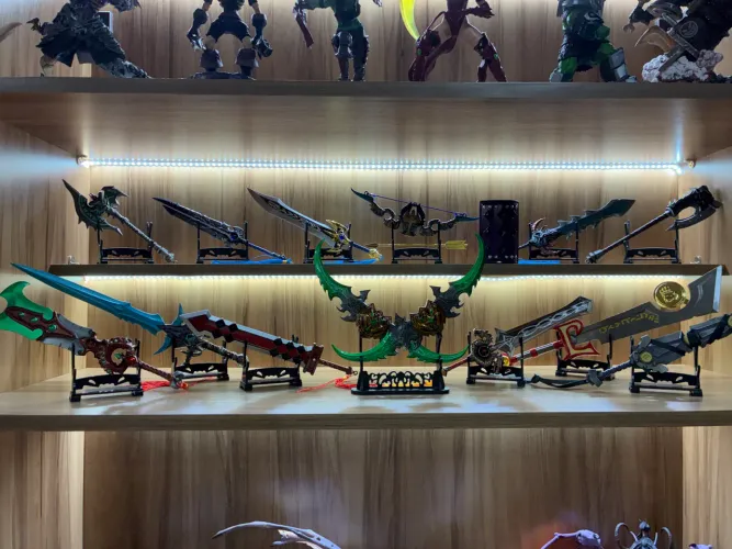 Armas word of Warcraft preço de todas 14 total 
