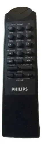 Controle Remoto Para Cd Player Philips Rh 6825/01 # Novo
