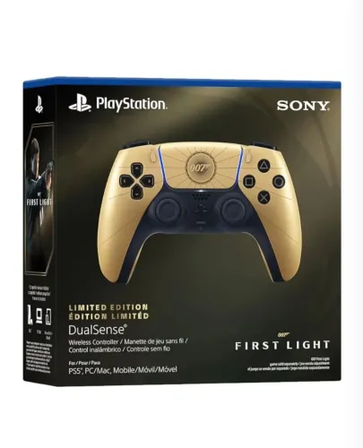 Controle Sony Dualsense 007 First Light Edição ilimitada para PS5