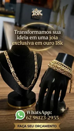 Peças Personalizadas em Ouro 18K
