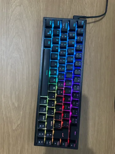 Teclado gamer Husky, Switch azul 