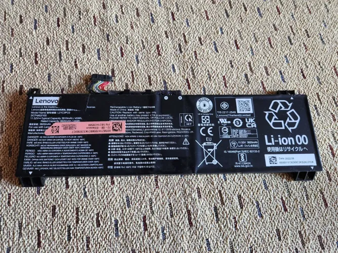 Bateria Lenovo Original L21C3PC0 Para Notebook Ideapad Gaming 3 15ARH 