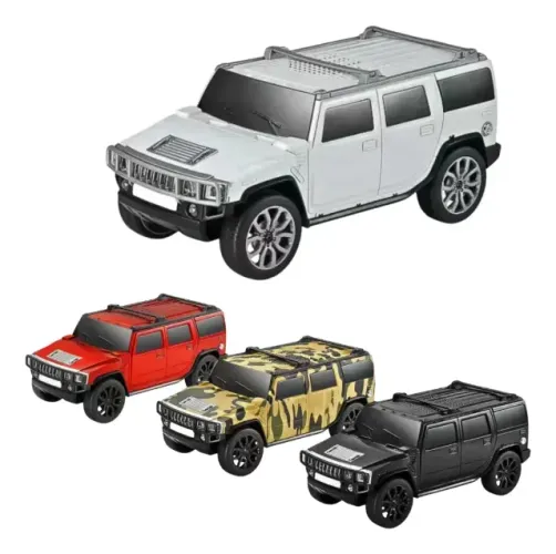 Caixa De Som Bluetooth Formato De Jeep Hummer Altomex Ws-590
