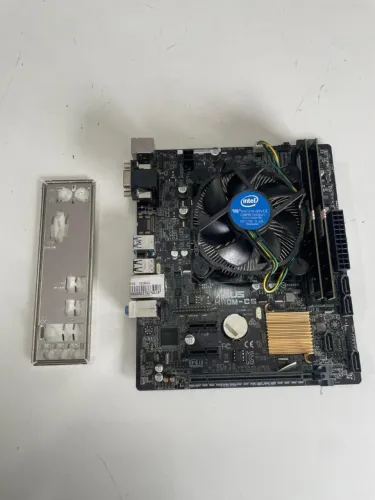 Kit Upgrade Intel core i3 6aGeração/8gb mem ddr4 / pl mae asus h110 s/nova garantia e nf