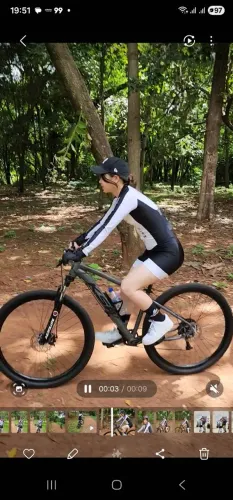 Bike ksw aro 29 grupo x9 com poucas trilhas 