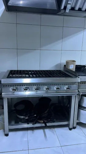 FOGÃO INDUSTRIAL SOINOX 6 BOCAS ALTA PRESSÃO