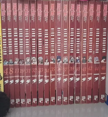 Livros mangás Fairy Tail