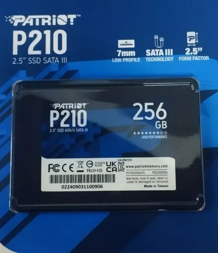 HD SSD Sata III 256gb (Notebook) lacrado.