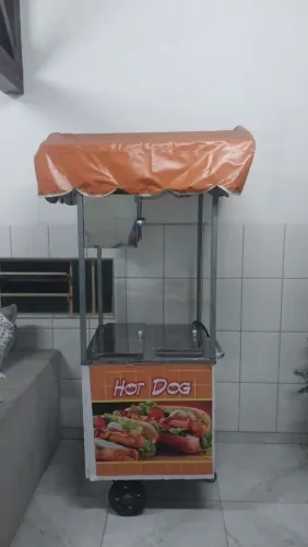 Vendo carrinho de cachorro quente novo!