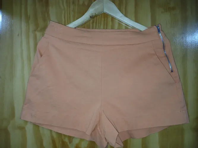 Short Renner Laranja - M - tecido
