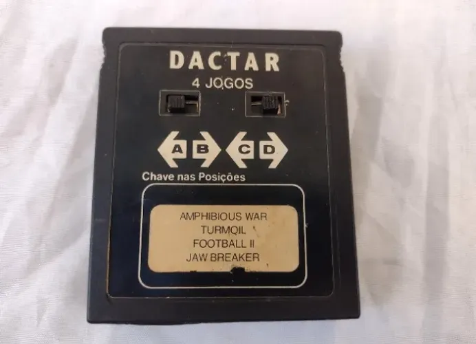 4x1 Atari - Amphibius War, Turmoil, Football, Jaw Breaker