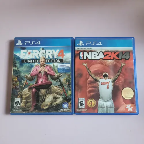 Vendo 2 jogos ps4