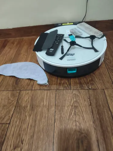 Robô Aspirador Com Mapeamento Wap Robot W1000 Alexa GoogleAspirador