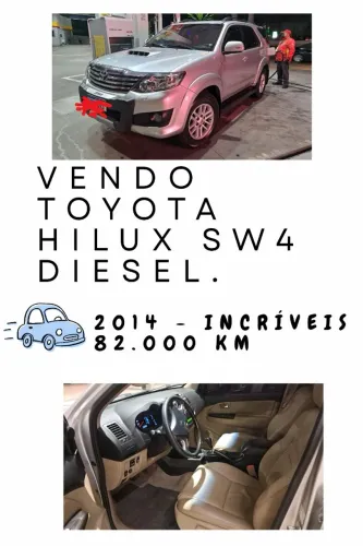Toyota Hilux SW4 SRV D4-d 4X4 3.0 TDI Dies. AUT 2014