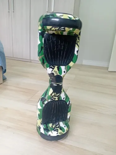 Hoverboard 6,5" Camuflado Funcionando Perfeitamente - R$ 450