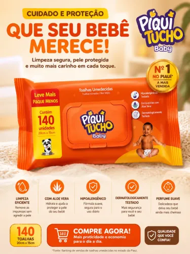 Lenço umedecido barato