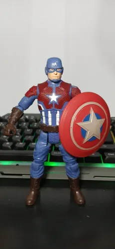 Boneco Articulado Capitão América Vingadores Game Verse - Hasbro