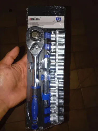 Chave Catraca Reversivel 1/2 Soquete Sextavado 10-22mm Crv 10-22mm