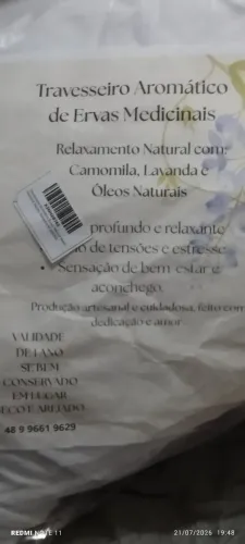 TRAVESSEIRO TERAPÊUTICO COM VÁRIOS BENEFÍCIOS PARA SAÚDE ,ganhe fronha grátis "