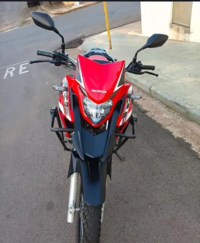 XRE 300 Rally flex vermelha