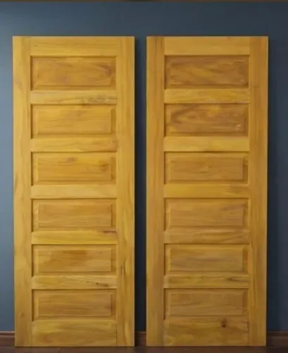 Folha de porta madeira maciça