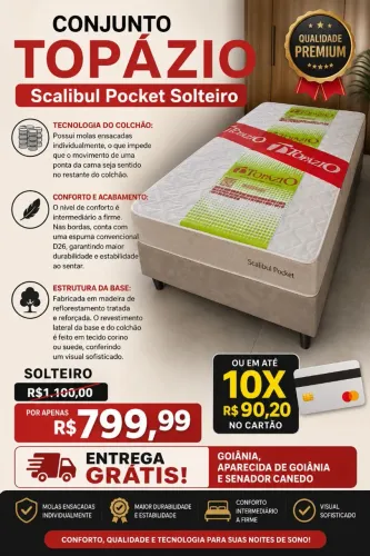 CAMA SOLTEIRO MEGA PROMOÇÃO