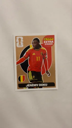 Figurinha Legend Extra Sticker Bronze Jeremy Doku