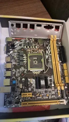 Placa Mãe LGA1151 H110 DDR4 KP Revenger USB 3.0 LAN 100/1000