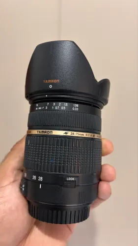 Lente Tamron 28-75 Canon