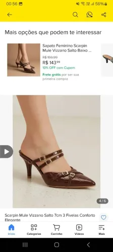 Sapato vizzano 36 novo nunca usado