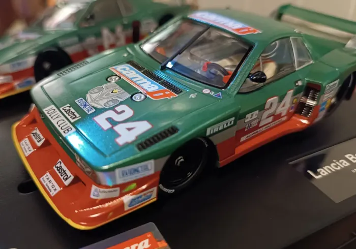 Autorama Carrera Evolution Lancia Beta Montecarlo Turbo #24