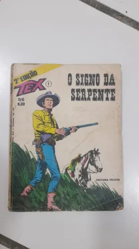 Revista TEX - Lote da Nº 01 (O Signo da Serpente) a Nº 20 - 2ªed. VECCHI