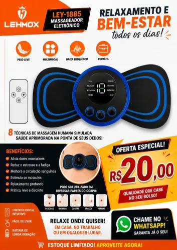 Massagem dor Eletrônico