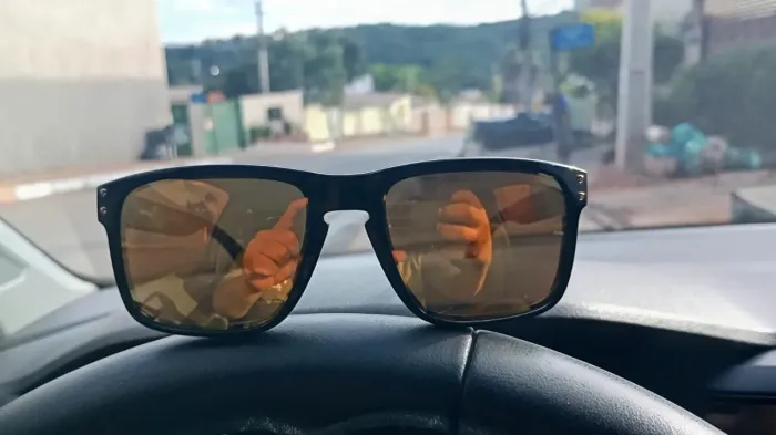 Óculos Oakley holbrook 2 lente 24 k original