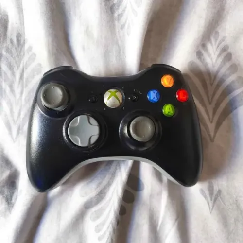 Controle Xbox 360 Original Preto Ótimo Estado