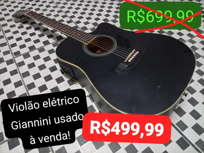 ? TORRANDO VIOLÃO GIANNINI ELÉTRICO FOLK