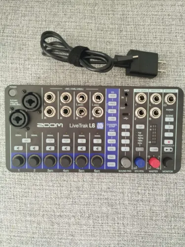 Interface/mixer digital zoom livetrack 6