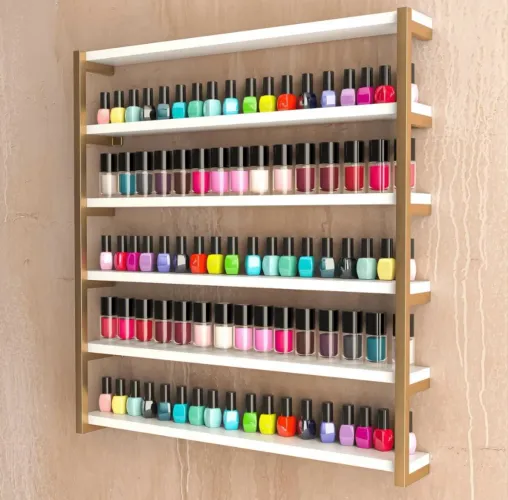 Expositor De Esmalte De Parede