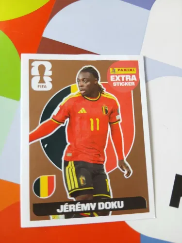 Figurinha Copa - Jérémy Doku